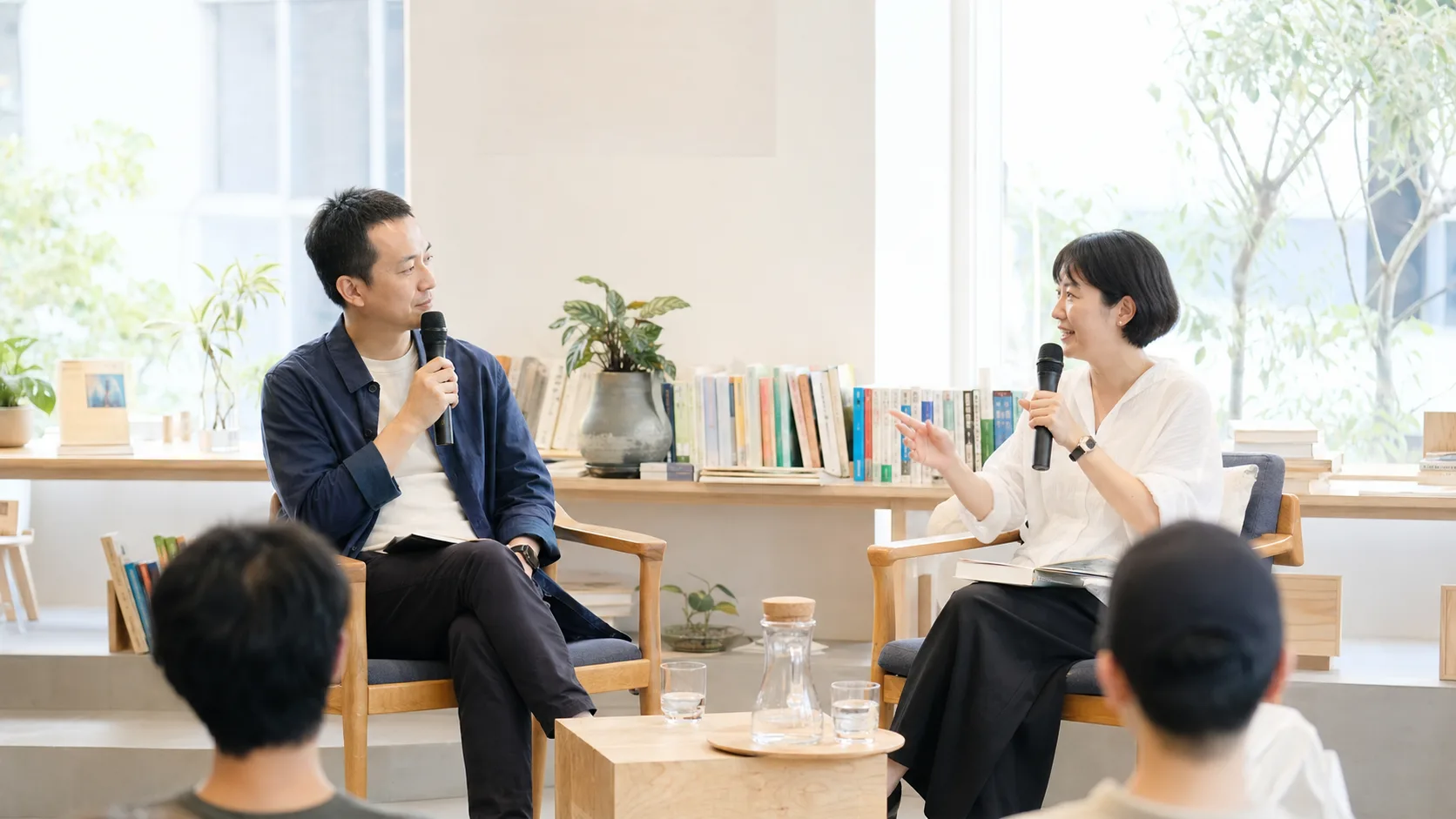 作者對談現場